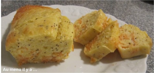 [Recette] Cake saumon, citron, pavot