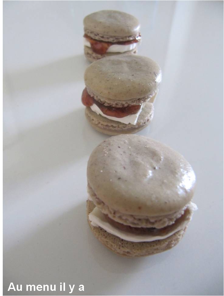 [Recette] Macarons chèvre/figue