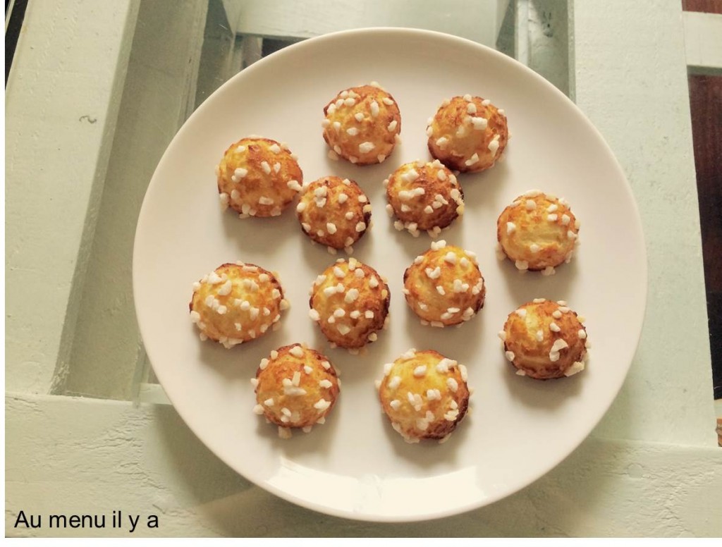 Chouquettes - Au menu il y a